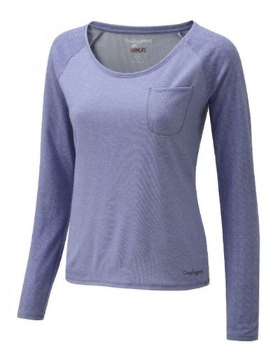 Craghoppers Womens NosiLife Base Long Sleeve Tee (Insect Repellent)
