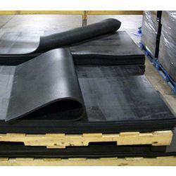Black Moulded Rubber Sheet