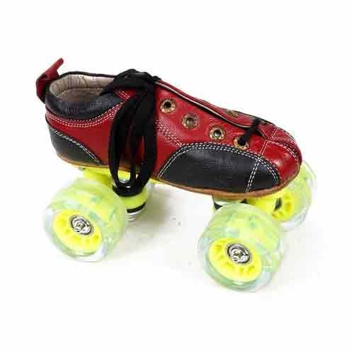 Leather Shoe Roller Skates, For Skating, Size: 7