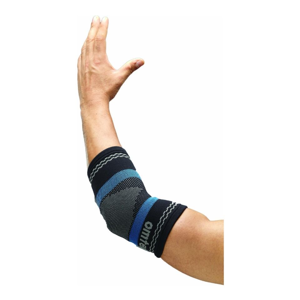 Superior Elastic Elbow Support - Black (Single Piece)